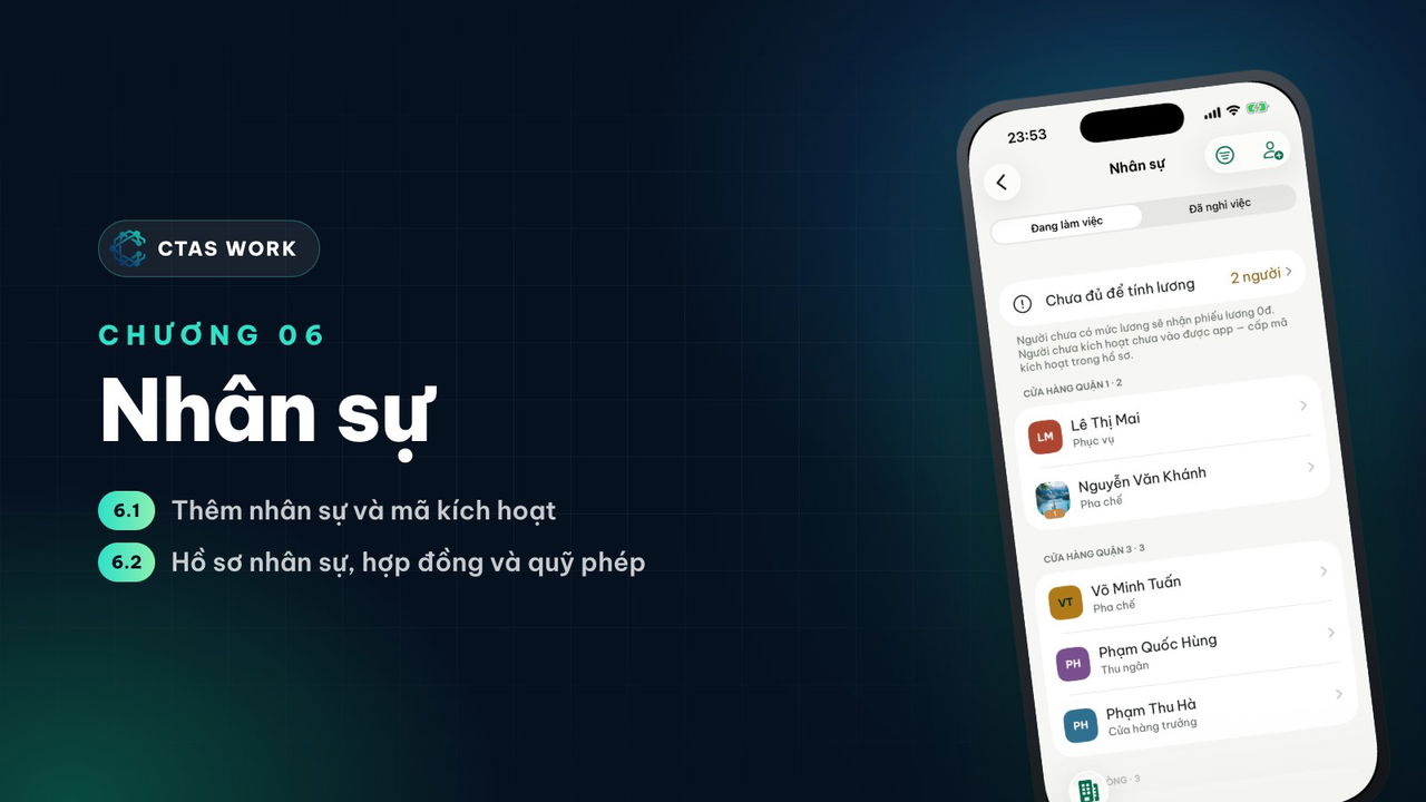 CTAS Work – Hướng dẫn sử dụng cho quản lý — 3