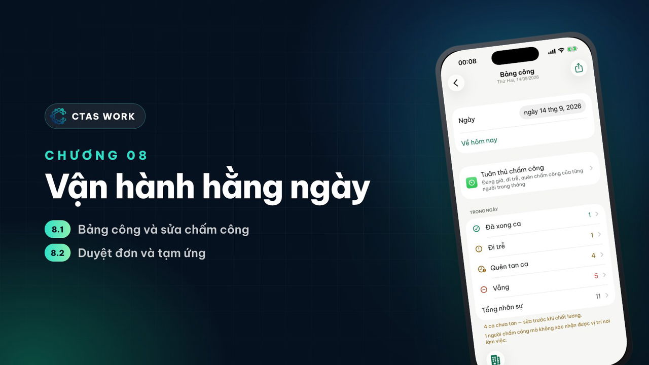 CTAS Work – Hướng dẫn sử dụng cho quản lý — 5