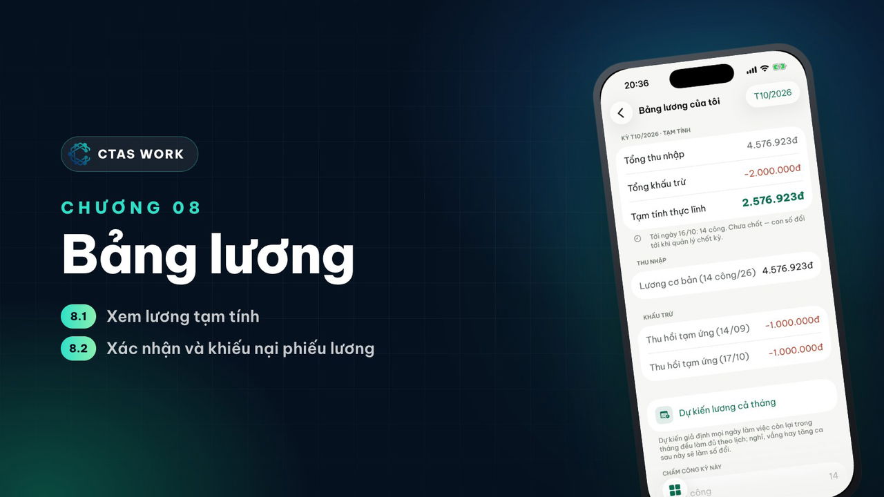 CTAS Work – Employee app guide — 5