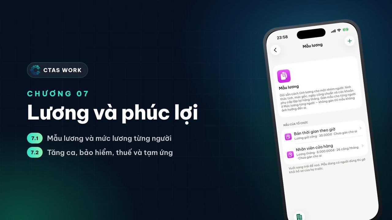 CTAS Work – Hướng dẫn sử dụng cho quản lý — 4